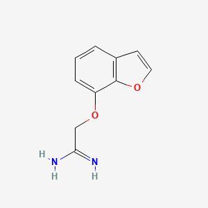 2-(Benzofuran-7-yloxy)acetimidamide