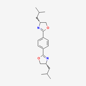 1,4-Bis((R)-4-isobutyl-4,5-dihydrooxazol-2-yl)benzene