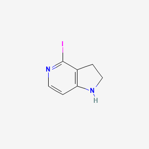 4-Iodo-2,3-dihydro-1H-pyrrolo[3,2-c]pyridine