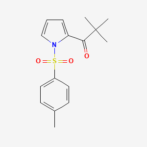 2,2-Dimethyl-1-[1-(4-methylbenzene-1-sulfonyl)-1H-pyrrol-2-yl]propan-1-one