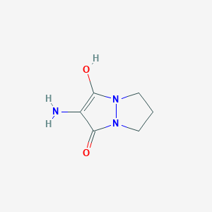 2-Amino-3-hydroxy-6,7-dihydropyrazolo[1,2-a]pyrazol-1(5H)-one