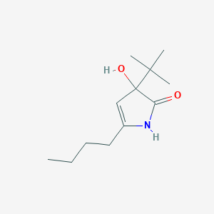 3-(tert-Butyl)-5-butyl-3-hydroxy-1H-pyrrol-2(3H)-one