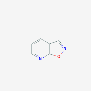 molecular formula C6H4N2O B12869864 Isoxazolo[5,4-B]pyridine CAS No. 272-03-7