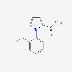 1-(2-Ethylphenyl)-1h-pyrrole-2-carboxylic acid