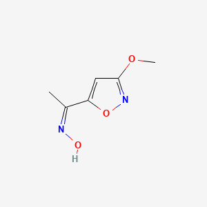 (Z)-1-(3-Methoxyisoxazol-5-yl)ethanone oxime