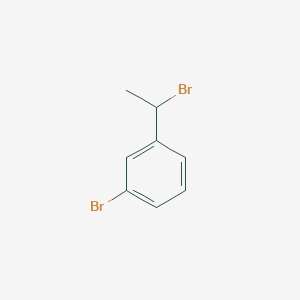 molecular formula C8H8Br2 B1286993 1-溴-3-(1-溴乙基)苯 CAS No. 59770-98-8