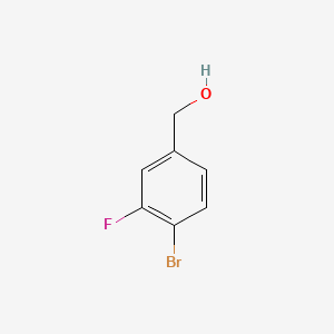 molecular formula C7H6BrFO B1286996 (4-溴-3-氟苯基)甲醇 CAS No. 222978-01-0