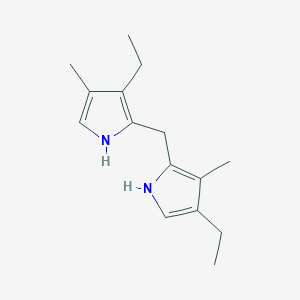 3-Ethyl-2-((4-ethyl-3-methyl-1H-pyrrol-2-yl)methyl)-4-methyl-1H-pyrrole