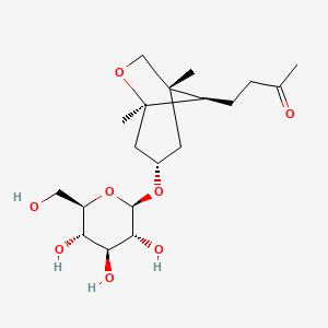 molecular formula C19H32O8 B12870054 Ascleposide E 