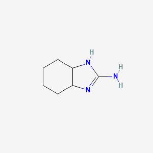 molecular formula C7H13N3 B1287007 2-Iminooctahydro-1H-benzimidazole 