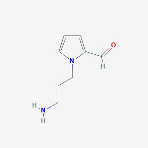 1-(3-Aminopropyl)-1H-pyrrole-2-carbaldehyde