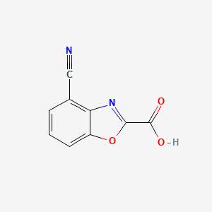 4-Cyanobenzo[d]oxazole-2-carboxylic acid