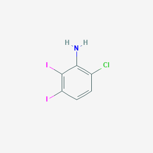 6-Chloro-2,3-diiodoaniline