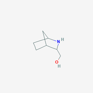 molecular formula C7H13NO B1287013 2-氮杂双环[2.2.1]庚-3-基甲醇 CAS No. 347381-85-5