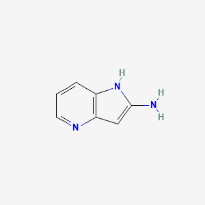 1H-pyrrolo[3,2-b]pyridin-2-amine