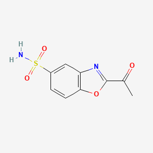 2-Acetylbenzo[d]oxazole-5-sulfonamide