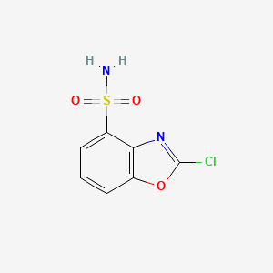 2-Chlorobenzo[d]oxazole-4-sulfonamide