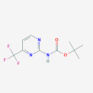 tert-Butyl (4-(trifluoromethyl)pyrimidin-2-yl)carbamate