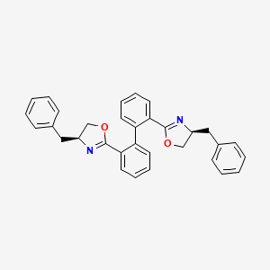 (1R)-2,2'-Bis((S)-4-benzyl-4,5-dihydrooxazol-2-yl)-1,1'-biphenyl