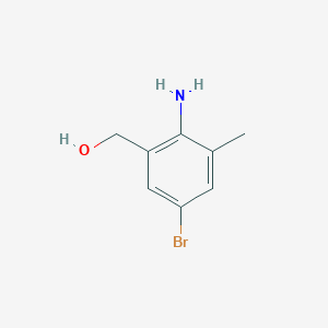 (2-Amino-5-bromo-3-methylphenyl)methanol