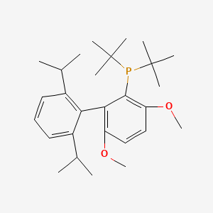 Di-tert-butyl(2',6'-diisopropyl-3,6-dimethoxy-[1,1'-biphenyl]-2-yl)phosphine