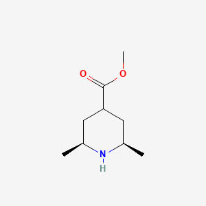 (2a,4a,6a)-2,6-Dimethyl-piperidine-4-carboxylic acid methyl ester