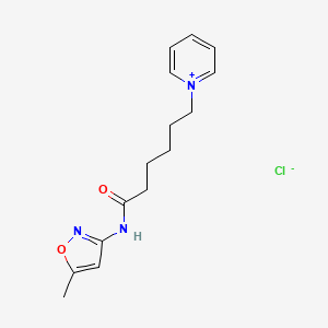 1-(6-((5-Methylisoxazol-3-yl)amino)-6-oxohexyl)pyridin-1-ium chloride