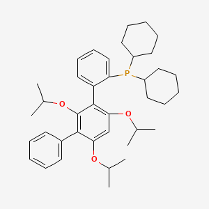 dicyclohexyl-[2-[3-phenyl-2,4,6-tri(propan-2-yloxy)phenyl]phenyl]phosphane