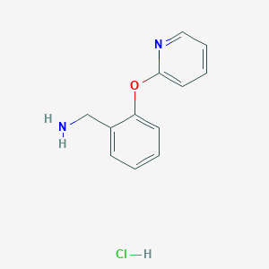 2-(Pyridin-2-yloxy)benzylamine hydrochloride