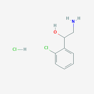2-Amino-1-(2-chlorophenyl)ethanol hydrochloride