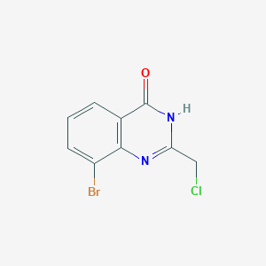 8-Bromo-2-(chloromethyl)quinazolin-4(3H)-one