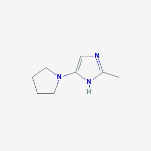 2-Methyl-4-(pyrrolidin-1-yl)-1H-imidazole