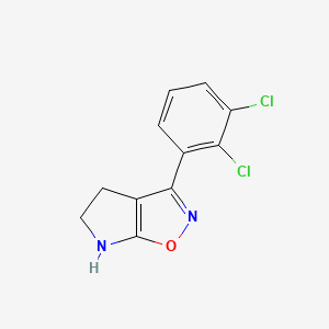 3-(2,3-Dichlorophenyl)-5,6-dihydro-4H-pyrrolo[3,2-d]isoxazole