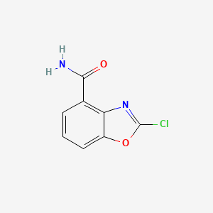 2-Chlorobenzo[d]oxazole-4-carboxamide