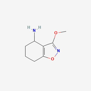 3-Methoxy-4,5,6,7-tetrahydrobenzo[d]isoxazol-4-amine