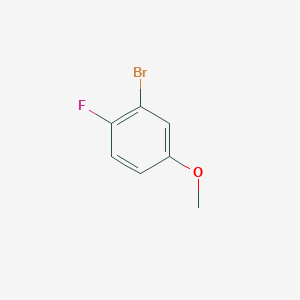molecular formula C7H6BrFO B1287059 2-Bromo-1-fluoro-4-methoxybenzene CAS No. 1161497-23-9