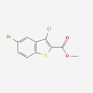 Methyl 3-chloro-5-bromobenzo[b]thiophene-2-carboxylate