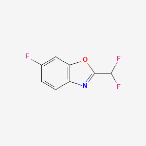 2-(Difluoromethyl)-6-fluorobenzo[d]oxazole