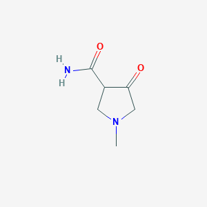 1-Methyl-4-oxopyrrolidine-3-carboxamide