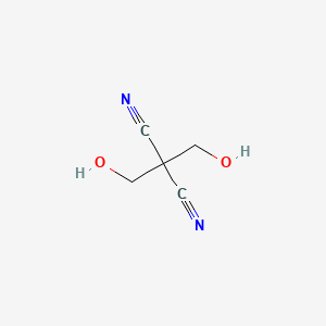 molecular formula C5H6N2O2 B1287078 2,2-Bis(hydroxymethyl)propanedinitrile 