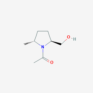 1-((2S,5R)-2-(Hydroxymethyl)-5-methylpyrrolidin-1-yl)ethanone