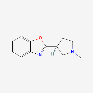 (S)-2-(1-Methylpyrrolidin-3-yl)benzo[d]oxazole