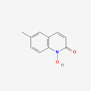 molecular formula C10H9NO2 B12870896 1-Hydroxy-6-methylquinolin-2(1H)-one CAS No. 90924-02-0