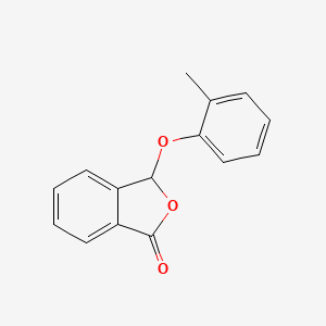 1(3H)-Isobenzofuranone, 3-(2-methylphenoxy)-