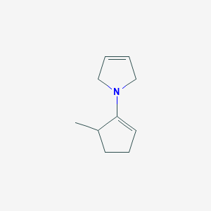 1-(5-Methylcyclopent-1-en-1-yl)-2,5-dihydro-1H-pyrrole