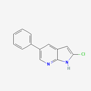 2-Chloro-5-phenyl-1H-pyrrolo[2,3-b]pyridine