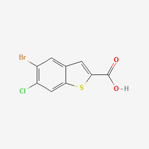 5-Bromo-6-chlorobenzo[b]thiophene-2-carboxylic acid