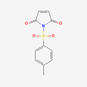 molecular formula C11H9NO4S B12870991 1-tosyl-1H-pyrrole-2,5-dione CAS No. 32368-50-6