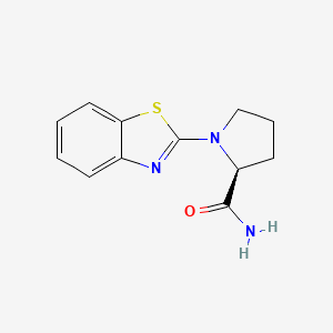 (S)-1-(Benzo[d]thiazol-2-yl)pyrrolidine-2-carboxamide