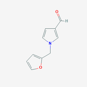 1-(furan-2-ylmethyl)-1H-pyrrole-3-carbaldehyde